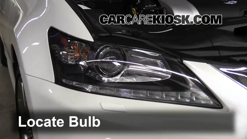 2013 Lexus GS350 3.5L V6 Lights Daytime Running Light (replace bulb)